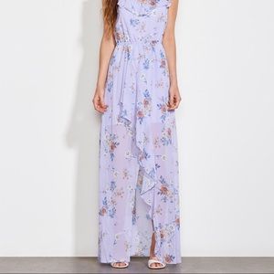 Ali & Jay Purple Floral Maxi